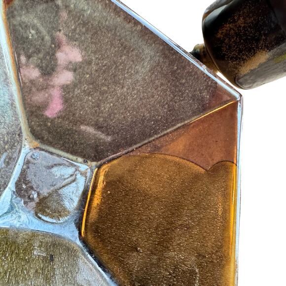 Studio pottery square‎ bowls set of 2 - Picture 9 of 12